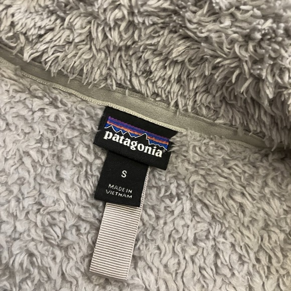 Patagonia Jacket Womens Small Fuzzy Fleece Sweater‎ Los Gatos Outdoors Pullover - Picture 4 of 8
